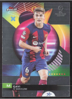 Gavi, Kartička, Topps Finest UEFA Club Competitions 2023-24, BASE