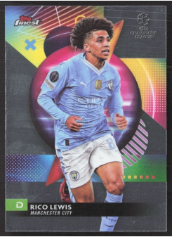 Rico Lewis, Kartička, Topps Finest UEFA Club Competitions 2023-24, BASE