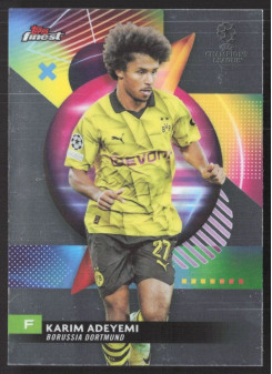 Karim Adeyemi, Kartička, Topps Finest UEFA Club Competitions 2023-24, BASE