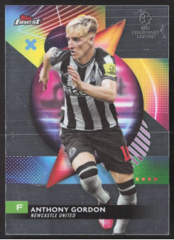 Anthony Gordon, Kartička, Topps Finest UEFA Club Competitions 2023-24, BASE