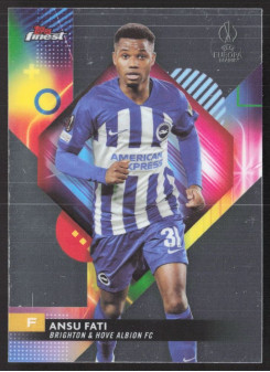 Ansu Fati, Kartička, Topps Finest UEFA Club Competitions 2023-24, BASE