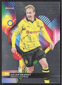 Julian Brandt, Kartička, Topps Finest UEFA Club Competitions 2023-24, BASE