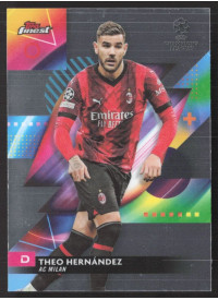 Theo Hernandez, Kartička, Topps Finest UEFA Club Competitions 2023-24, BASE