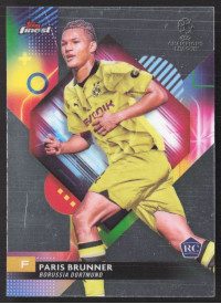 Paris Brunner, Kartička, Topps Finest UEFA Club Competitions 2023-24, BASE