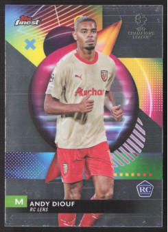 Andy Diouf, Kartička, Topps Finest UEFA Club Competitions 2023-24, BASE