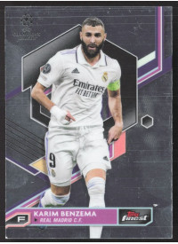 Karim Benzema, Kartička, Topps Finest UEFA Champions League 2022-23, BASE