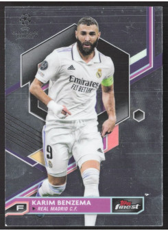 Karim Benzema, Kartička, Topps Finest UEFA Champions League 2022-23, BASE