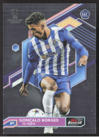 Goncalo Borges, Kartička, Topps Finest UEFA Champions League 2022-23, BASE