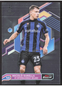 Nicolo Barella, Kartička, Topps Finest UEFA Champions League 2022-23, BASE