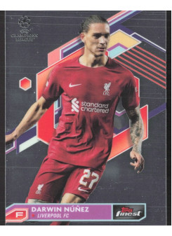 Darwin Nunez, Kartička, Topps Finest UEFA Champions League 2022-23, BASE