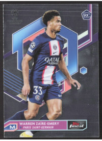 Warren Zaire-Emery, Kartička, Topps Finest UEFA Champions League 2022-23, BASE