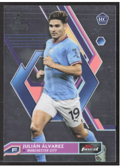 Julian Alvarez, Kartička, Topps Finest UEFA Champions League 2022-23, BASE