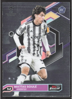 Matias SouleRC, Kartička, Topps Finest UEFA Champions League 2022-23, BASE