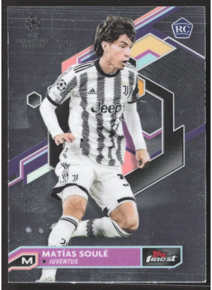 Matias SouleRC, Card, Topps Finest UEFA Champions League 2022-23, BASE