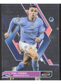 Phil Foden, Kartička, Topps Finest UEFA Champions League 2022-23, BASE