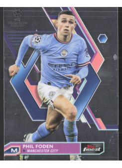 Phil Foden, Kartička, Topps Finest UEFA Champions League 2022-23, BASE