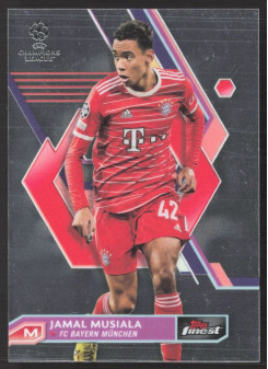 Jamal Musiala, Kartička, Topps Finest UEFA Champions League 2022-23, BASE