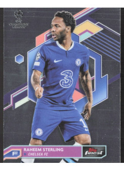 Raheem Sterling, Kartička, Topps Finest UEFA Champions League 2022-23, BASE