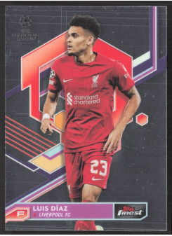 Luis Diaz, Kartička, Topps Finest UEFA Champions League 2022-23, BASE