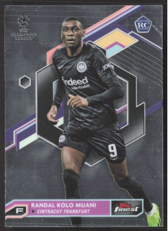 Randal Kolo Muani, Kartička, Topps Finest UEFA Champions League 2022-23, BASE