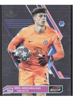 Kepa Arrizabalaga, Kartička, Topps Finest UEFA Champions League 2022-23, BASE