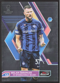 Milan Skriniar, Kartička, Topps Finest UEFA Champions League 2022-23, BASE