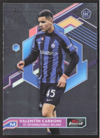 Valentin Carboni, Kartička, Topps Finest UEFA Champions League 2022-23, BASE