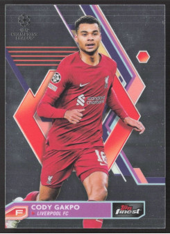 Cody Gakpo, Kartička, Topps Finest UEFA Champions League 2022-23, BASE