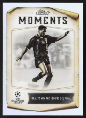 Patrick Kluivert, Card, Topps Finest UEFA Champions League 2022-23, INSERT