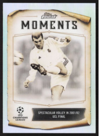 Zinedine Zidane, Kartička, Topps Finest UEFA Champions League 2022-23, INSERT