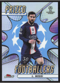 Lionel Messi, Kartička, Topps Finest UEFA Champions League 2022-23, INSERT