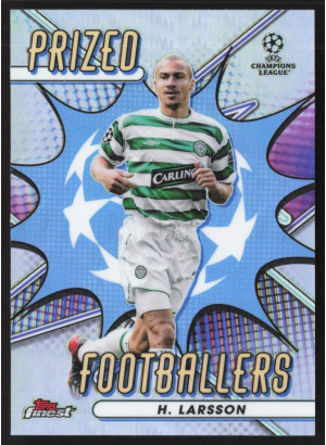 Henrik Larsson, Card, Topps Finest UEFA Champions League 2022-23, INSERT