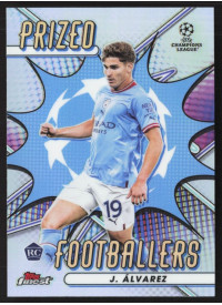 Julian Alvarez, Kartička, Topps Finest UEFA Champions League 2022-23, INSERT