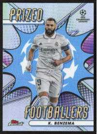 Karim Benzema, Kartička, Topps Finest UEFA Champions League 2022-23, INSERT
