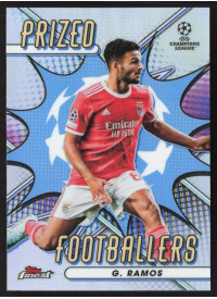 Goncalo Ramos, Kartička, Topps Finest UEFA Champions League 2022-23, INSERT