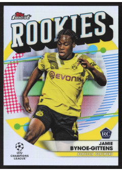 Jamie Bynoe-Gittens, Kartička, Topps Finest UEFA Champions League 2022-23, INSERT