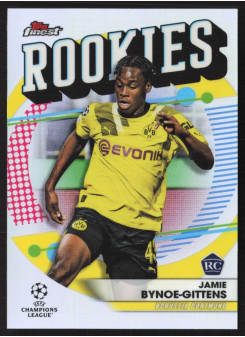 Jamie Bynoe-Gittens, Kartička, Topps Finest UEFA Champions League 2022-23, INSERT