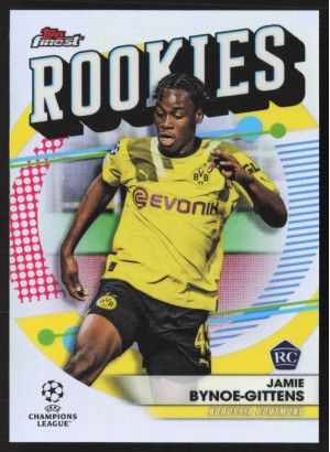 Jamie Bynoe-Gittens, Card, Topps Finest UEFA Champions League 2022-23, INSERT