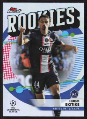 Hugo Ekitike, Card, Topps Finest UEFA Champions League 2022-23, INSERT