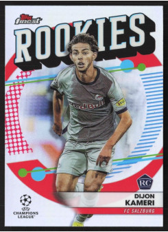 Dijon Kameri, Kartička, Topps Finest UEFA Champions League 2022-23, INSERT