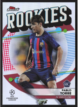 Pablo Torre, Card, Topps Finest UEFA Champions League 2022-23, INSERT