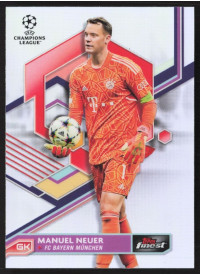 Manuel Neuer, Kartička, Topps Finest UEFA Champions League 2022-23, Refractor