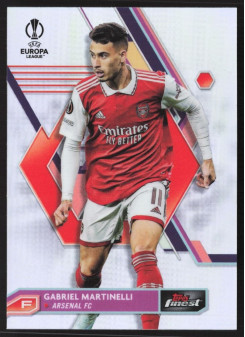 Gabriel Martinelli, Kartička, Topps Finest UEFA Champions League 2022-23, BASE