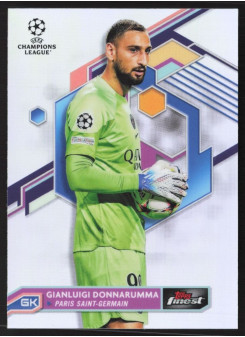 Gianluigi Donnarumma, Kartička, Topps Finest UEFA Champions League 2022-23, Refractor