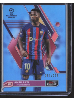 Ansu Fati, Kartička, Topps Finest UEFA Champions League 2022-23, LIMIT