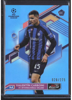 Valentin Carboni, Kartička, Topps Finest UEFA Champions League 2022-23, LIMIT