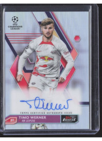 Timo Werner, Kartička, Topps Finest UEFA Champions League 2022-23, AUTOGRAPH