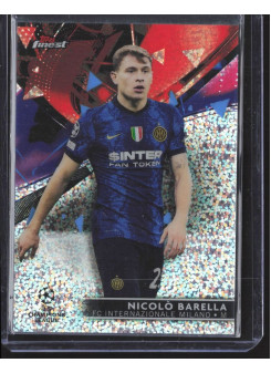 Nicolo Barella, Kartička, Topps UEFA Champions League Finest 2021-2022, LIMIT