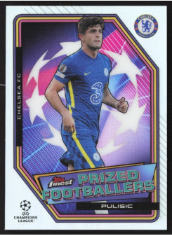 Christian Pulisic, Kartička, Topps UEFA Champions League Finest 2021-2022, INSERT