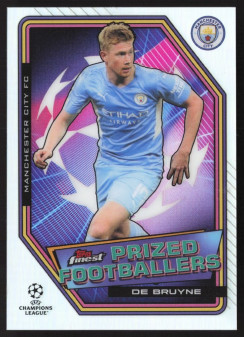 Kevin De Bruyne, Kartička, Topps UEFA Champions League Finest 2021-2022, INSERT